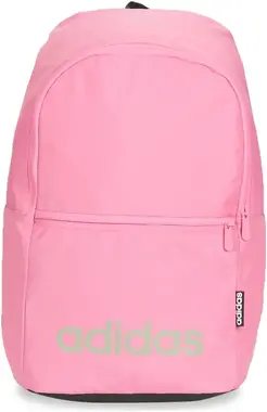 Adidas Linear Classic Daily Backpack - Bliss Pink/Black/Aluminium