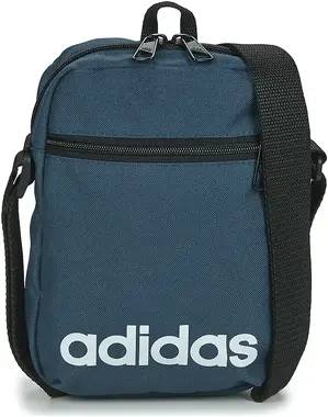Adidas Linear Essentials Logo Shoulder Bag - Crew Navy