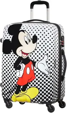 American Tourister Disney Legends Spinner 52l - Mickey Mouse Polka Dot