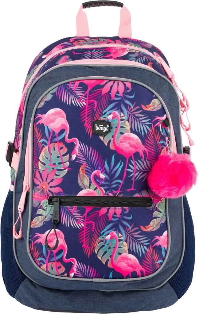 Baagl Školní batoh Core - Flamingo