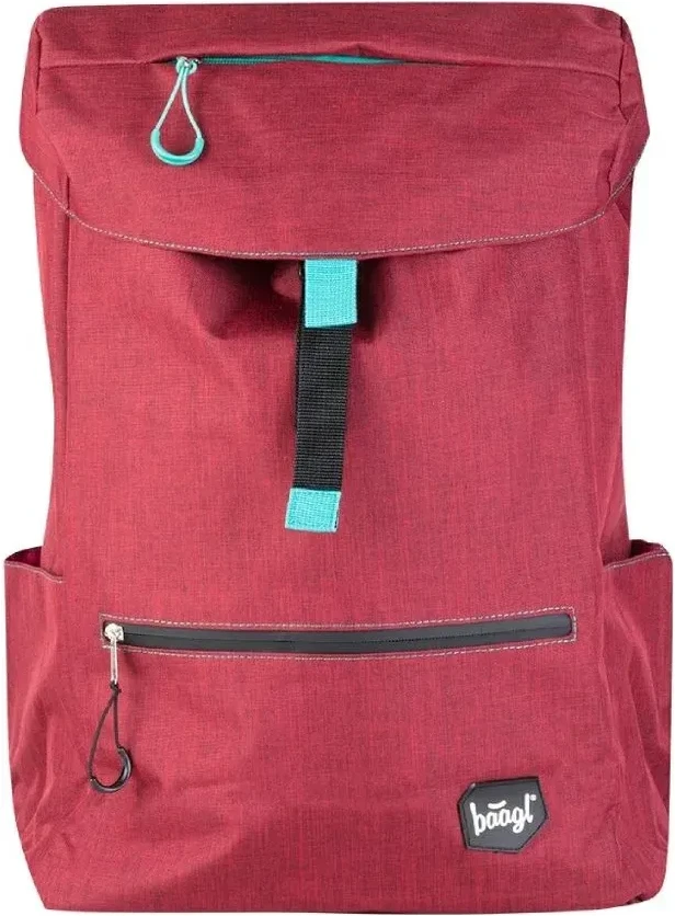 Baagl Studentský batoh - Red