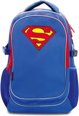 Baagl Školní batoh s pončem - Superman Original