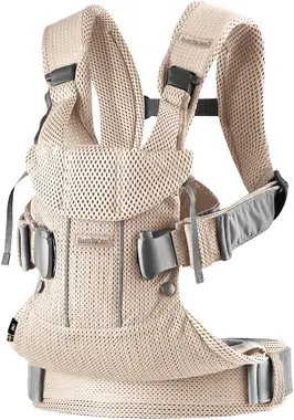 BABYBJÖRN Nosítko One 3D Mesh - Pearly Pink