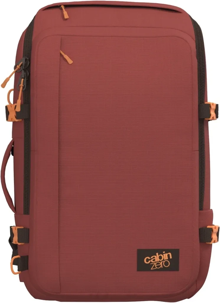 CabinZero Adv 42L Sangria red