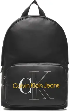 Calvin Klein Jeans Batoh Monogram Soft Campus Bp40 Černá