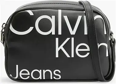 Calvin Klein Jeans Sleek Camera Bag20 AOP Černá