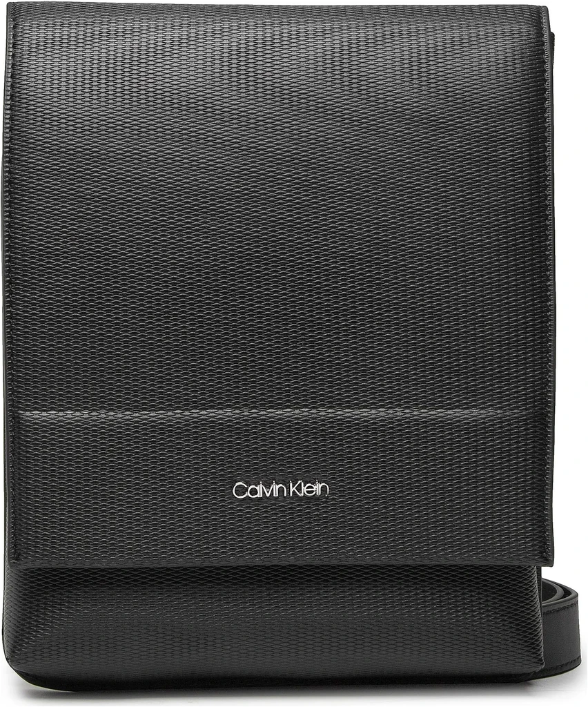 Calvin Klein Brašna Minimalism Flatpack W/Flap Černá