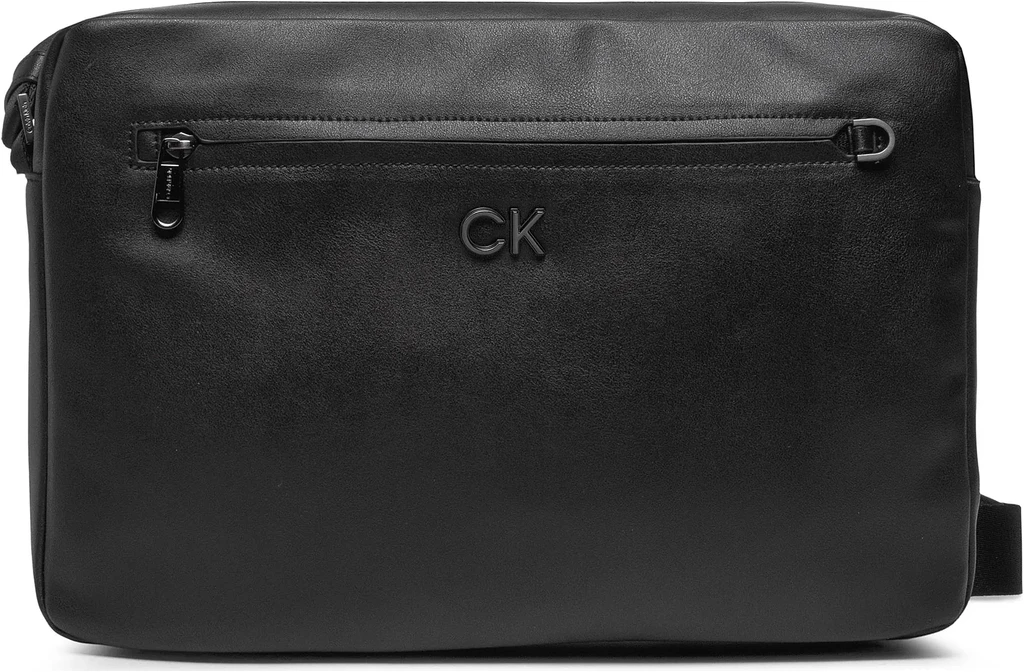 Calvin Klein Foundation Messenger W/Pckt Černá