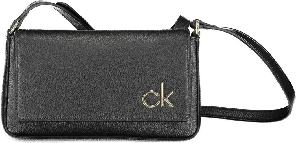 Calvin Klein Kabelka Ew Flap Xbody Černá