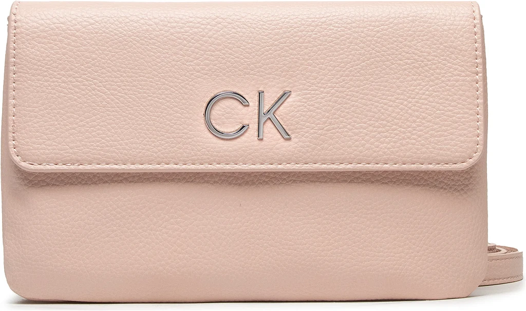 Calvin Klein Kabelka Re-Lock Dbl Crossbody Bag Pbl Růžová