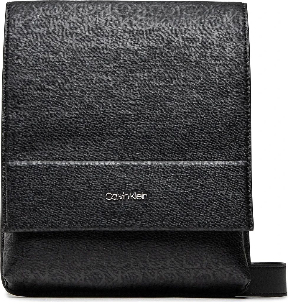 Calvin Klein Minimalism Mono Flatpack W/Flap Šedá