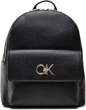 Calvin Klein Batoh Re-Lock Backpack W/Pocket Pbl Černá