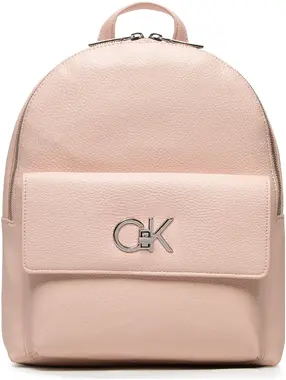 Calvin Klein Batoh Re-Lock Backpack W/Pocket Pbl Růžová