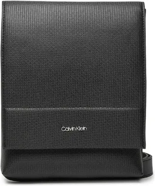 Calvin Klein Brašna Minimalism Flatpack W/Flap Černá