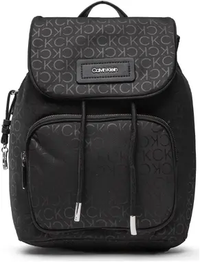 Calvin Klein Ck Must Nylon Backpack Černá