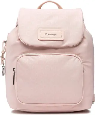 Calvin Klein Ck Must Nylon Backpack Růžová