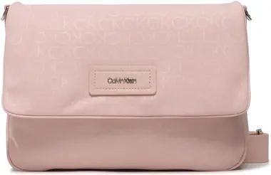 Calvin Klein Ck Must Nylon Shoulder Bag Md Růžová