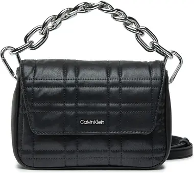 Calvin Klein Ck Touch Shoulder Bag Sm W/Chain Černá