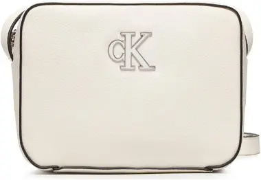Calvin Klein Kabelka Minimal Monogram Camera Bag Beige