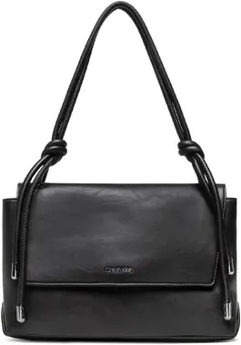 Calvin Klein Kabelka Roped Shoulder Bag Černá