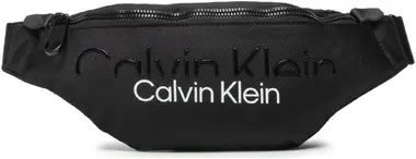 Calvin Klein Ledvinka Ck Code Waistbag Černá