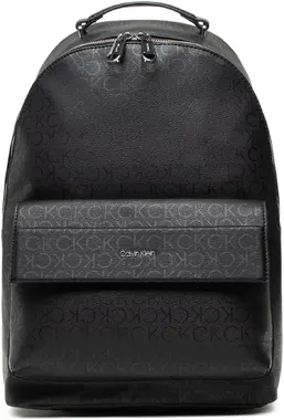 Calvin Klein Minimalism Mono Flap Pckt Bp Černá