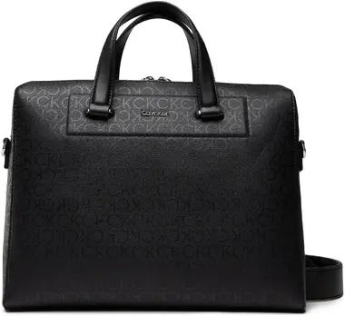 Calvin Klein Minimalism Mono Slim Laptop Bag Černá