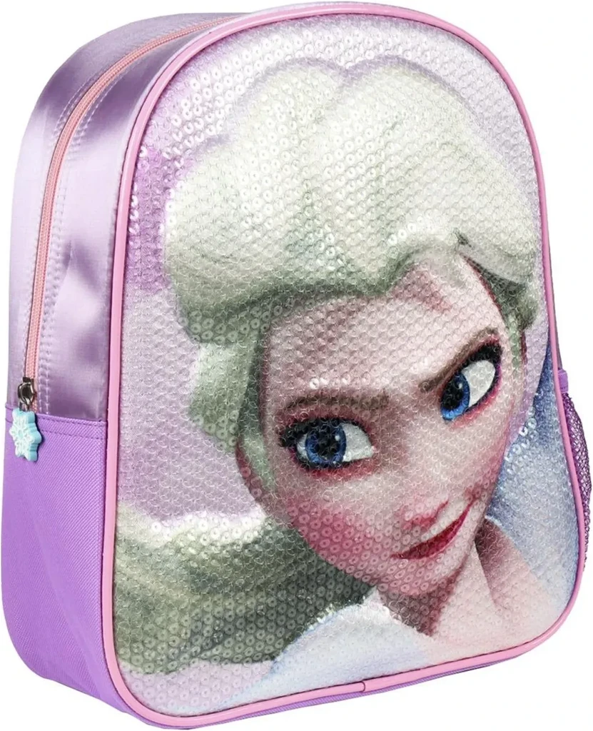 Dětský batoh 3D Frozen Elsa flitry