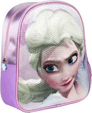 Dětský batoh 3D Frozen Elsa flitry