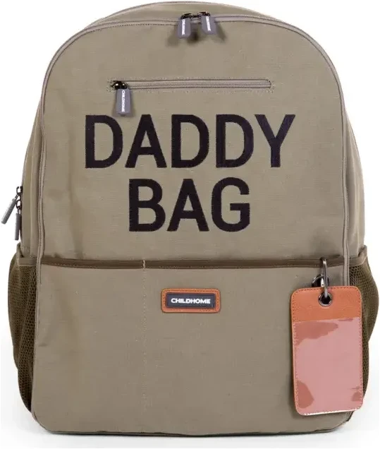 Childhome Přebalovací batoh Daddy Bag Canvas Khaki