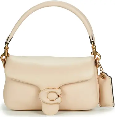 Coach Pillow Tabby 18 Shoulder Bag Béžová
