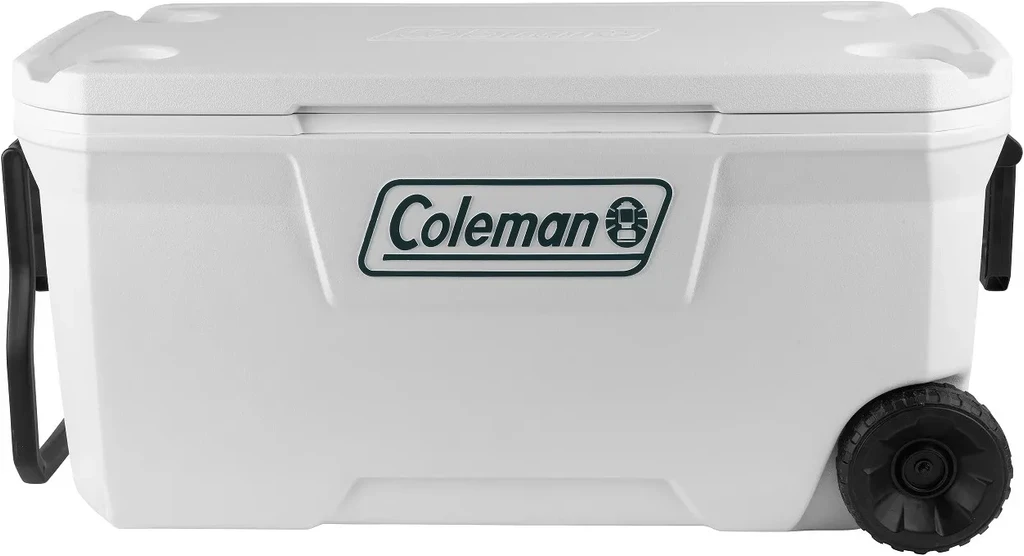 Coleman 100QT wheeled Marine Cooler