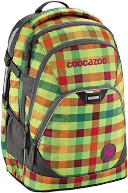Školní batoh Coocazoo EvverClevver2 - Hip To Be Square Green