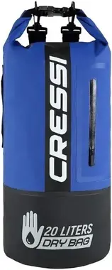 Cressi Dry Bag Bi-Color 20L Black/Blue