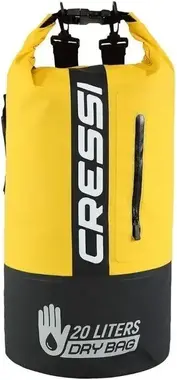 Cressi Dry Bag Bi-Color  20L Black/Yellow