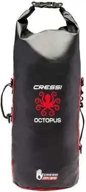 Cressi Octopus Dry Backpack 30L Black/Red