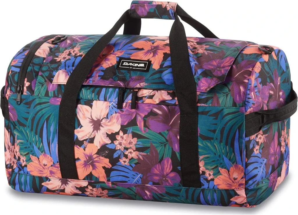 Dakine Eq Duffle 50L - Black Tropidelic