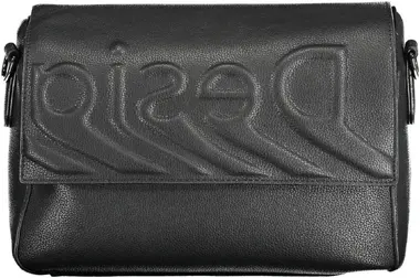 Desigual Psico Logo Phuket Straight Černá