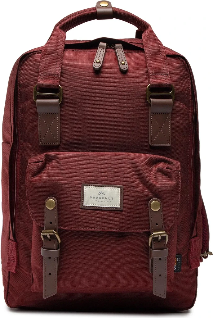 Doughnut Macaroon Large - Cordura Wine Red