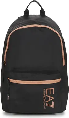 Emporio Armani EA7 Train Core Backpack - Černá/Růžová