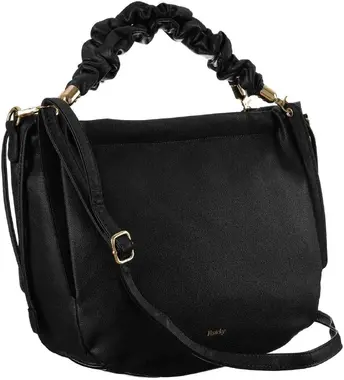 Eco-leather handbag Black