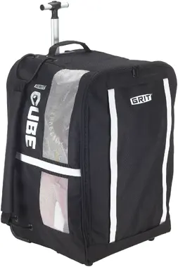Grit Cube Wheeled Bag JR - Black