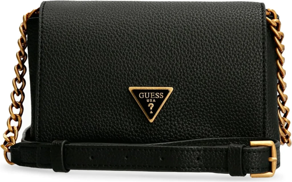 Guess Kabelka Downtown Chic Mini Xbody Flap Black