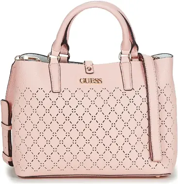 Guess Amara Girlfriend Satchel Růžová