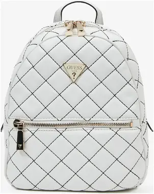 Guess Cessily Backpack White/Black