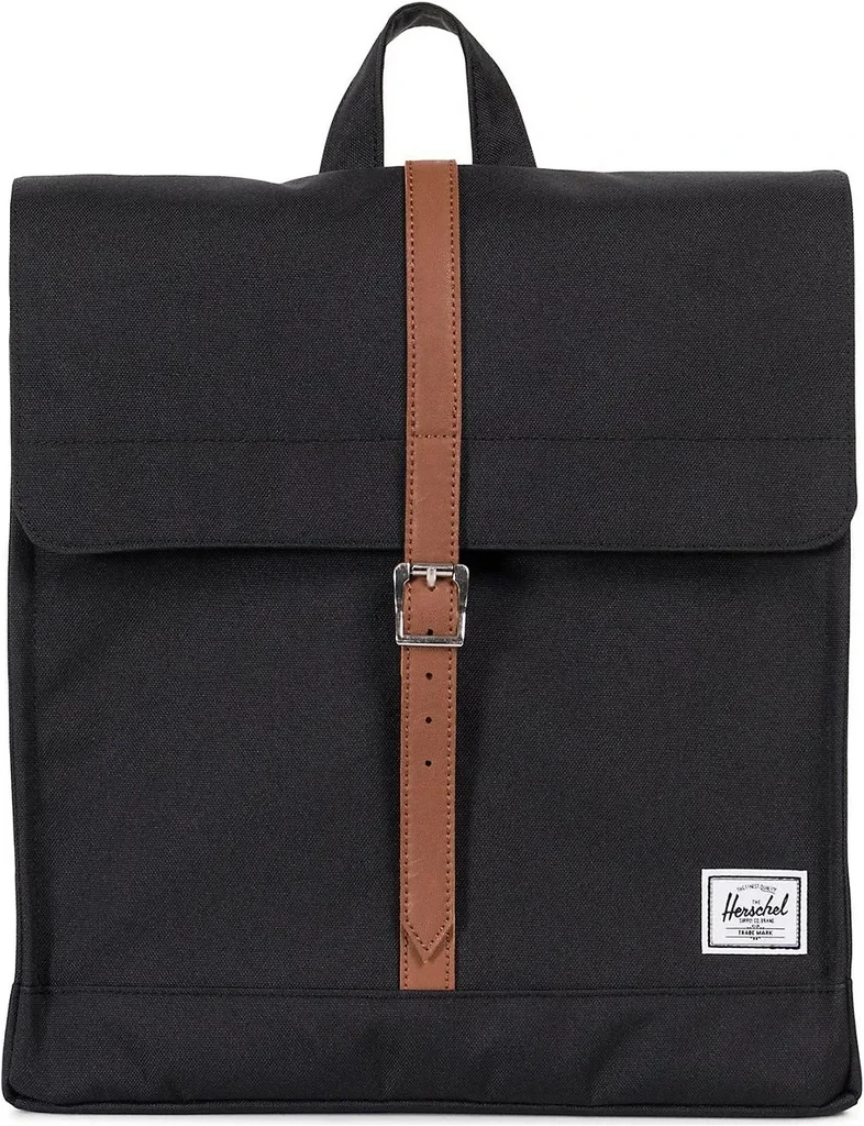 Herschel City Mid-Volume - Black/Tan