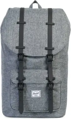 Herschel Little America - Raven Crosshatch/Black Rubber