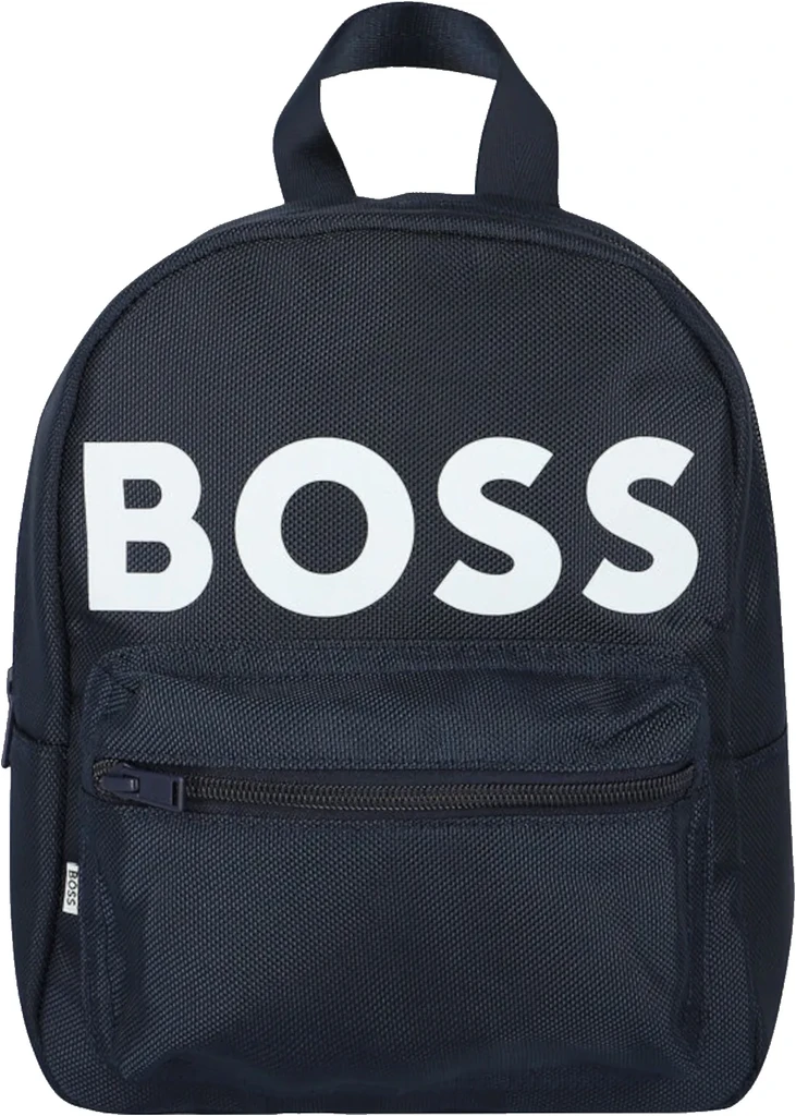 Boss Logo Backpack J00105-849 Tmavomodrá
