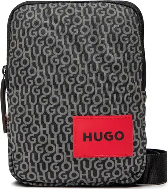 Hugo Ethon Crossbody Bag Šedá/Logo