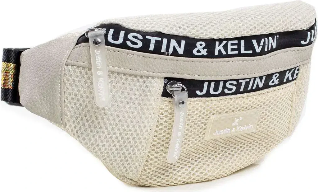 Justin & Kelvin women's waist bag beige